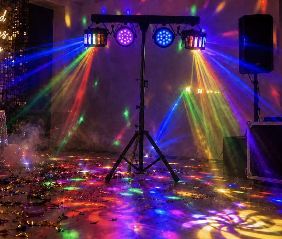 Stand profesional de lumini disco